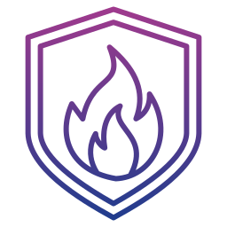 brandveiligheid icoon