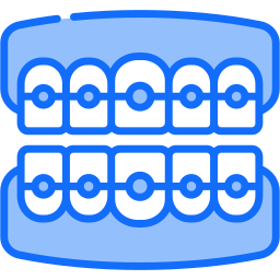 aparelho ortodôntico Ícone