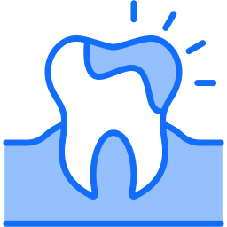 Dental caries icon