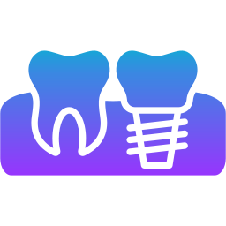 Зубные имплантаты иконка