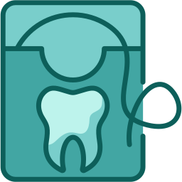 Dental floss icon