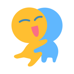 abrazo icono