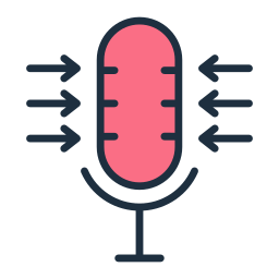 comandos de voz icono