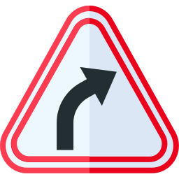 Turn right icon