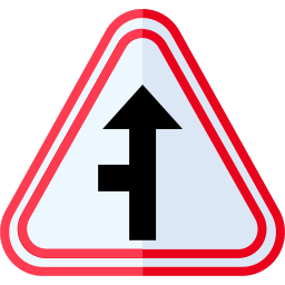seitenstraße links icon