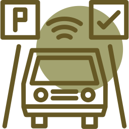 Parked car icon
