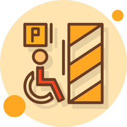 휠체어 이용 가능 icon