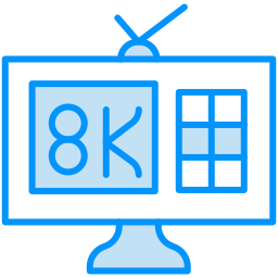 8k 텔레비전 icon