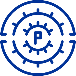 Парковочный круг иконка
