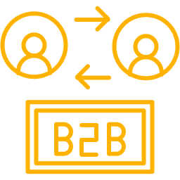 marketing b2b Icône