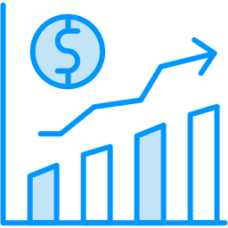 croissance de l'entreprise Icône