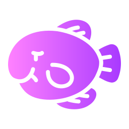 pesce blob icona