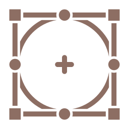 cuadro delimitador icono