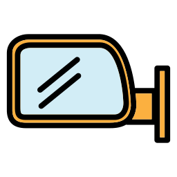 Rearview mirror icon