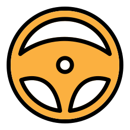 Streering wheel icon
