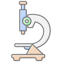 microscoop wetenschap icoon