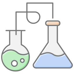 Lab beaker icon