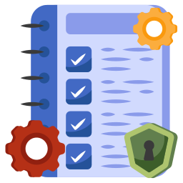 ontwikkeling van checklists icoon