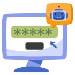Computer protection icon