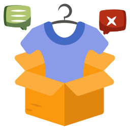 Cloth parcel icon