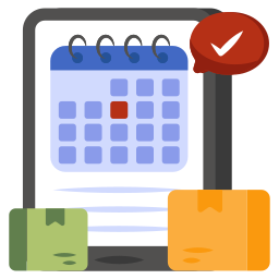 Delivery schedule icon
