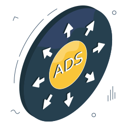 Ad outflow icon