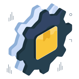 Parcel development icon