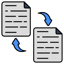 Document transfer icon