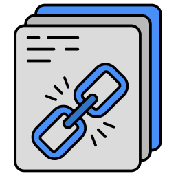 Linked file icon