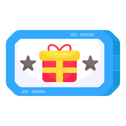 Phone gift icon
