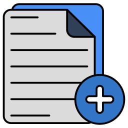 New document icon