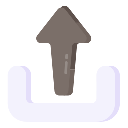 punta de flecha icono