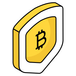 segurança bitcoin Ícone