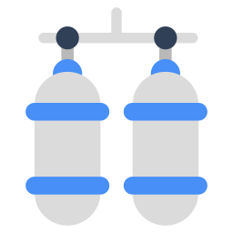 tanques de oxígeno icono
