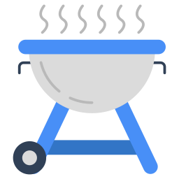 estufa de cocina icono