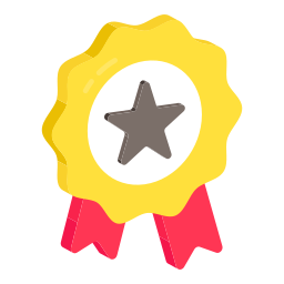Star quality badge icon