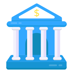 arquitectura bancaria icono