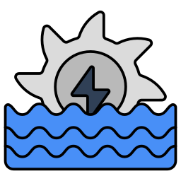 energia hidrelétrica Ícone