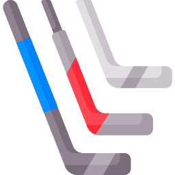 Ice hockey stick icon