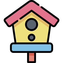 Casa del pájaro icono