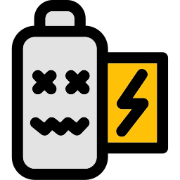 Батарея разряжена иконка
