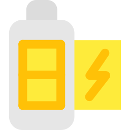 Battery half icon