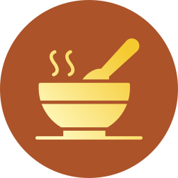 Hot soup icon