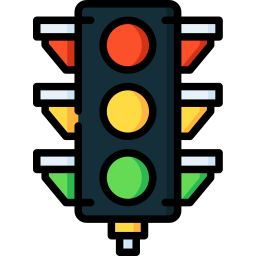 Traffic light icon
