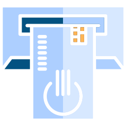 cajero automático icono