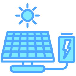 Solar panel icon