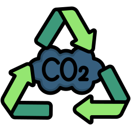 Carbon neutral icon