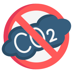 Carbon neutral icon