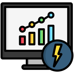 Energy monitoring icon