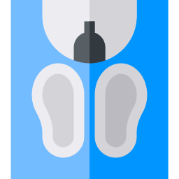 Weighing scale icon